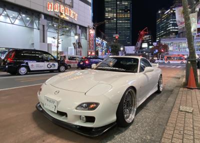 Mazda RX-7 in Shibuya